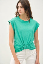 Cap Sleeve Front Knot