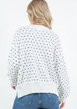 Heart Polka Dot Pullover