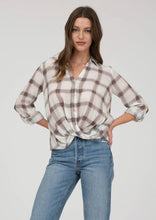 Plaid Wrap Shirt