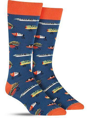 Men's Just Fishin' Socks – Doppelgänger 